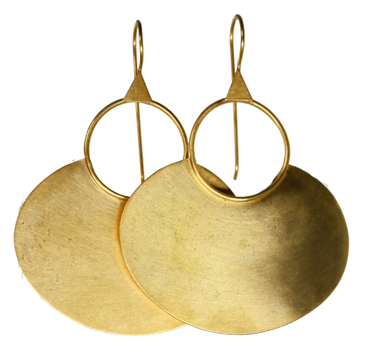 Euro Gold  Earrings B86