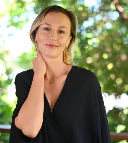 Euro Gold  Earrings B90