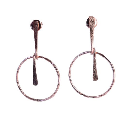 Piccolo Earrings Rose Gold - P42