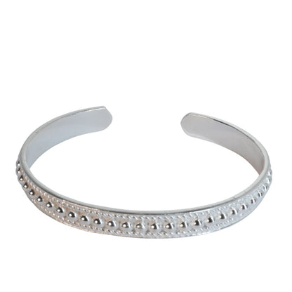 Silver Cuff bangle C187a.