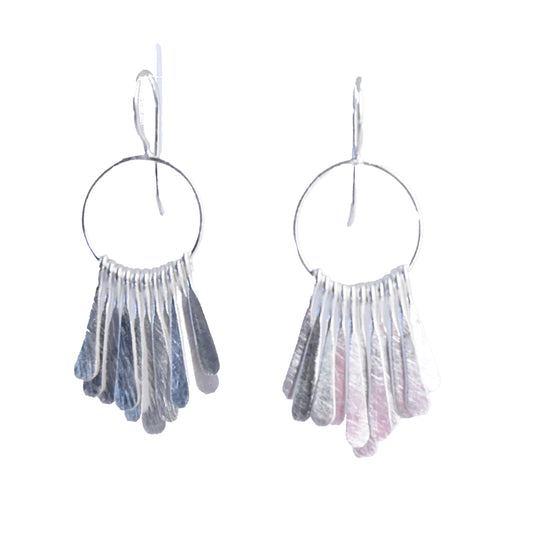 Piccolo Earrings- P15 Euro Silver