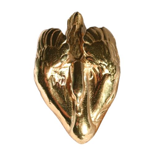 Swan Ring on an open size band Ring BR17