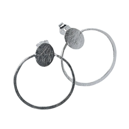 Euro Sterling Silver Earrings D10