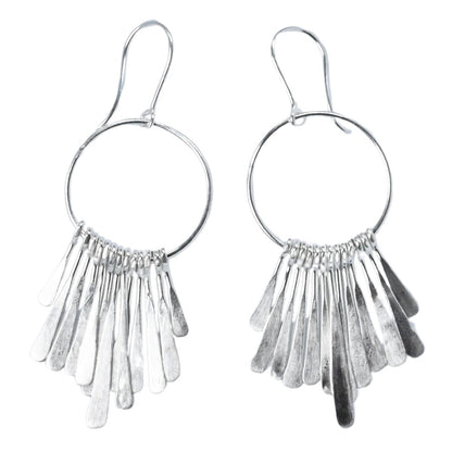 Euro Sterling Silver Earrings D15A