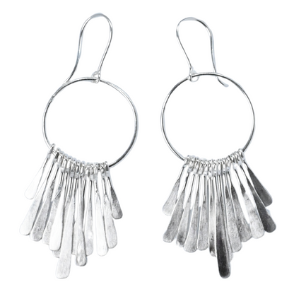 Euro Sterling Silver Earrings D15A