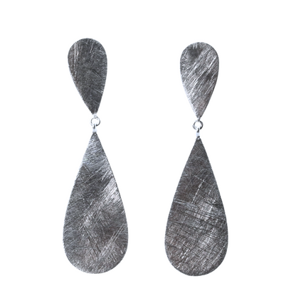 Euro Sterling Silver Earrings D168