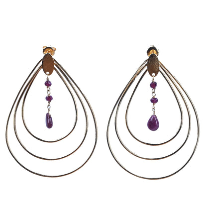 Euro Gold Earrings A196a