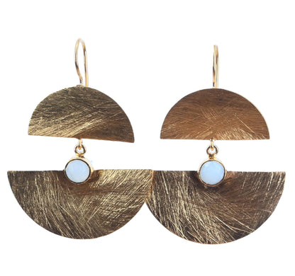 Euro Gold Earrings A189