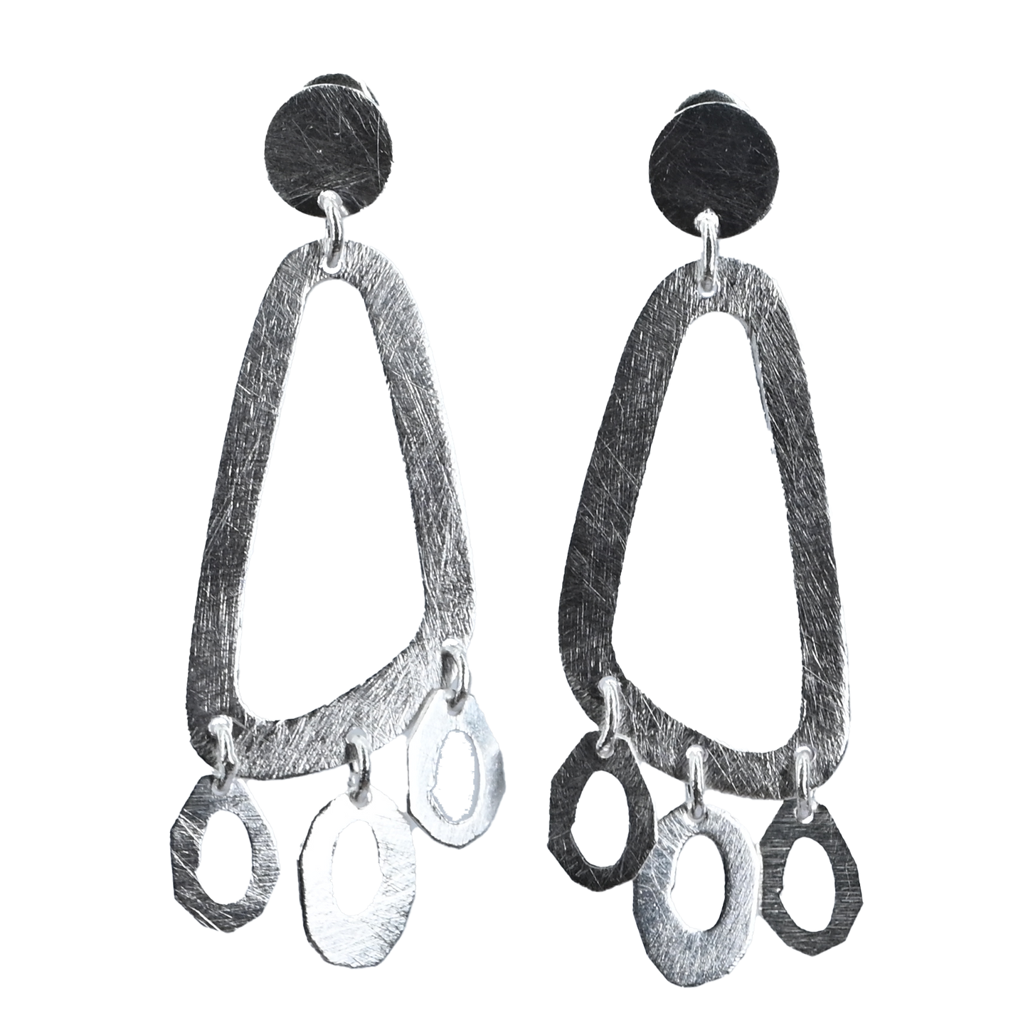 Silver Wash Earrings C73