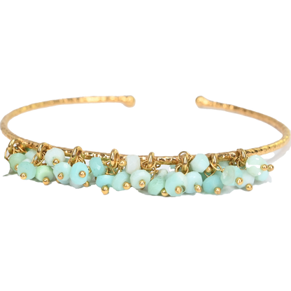 Euro Gold Cuff bangle A183