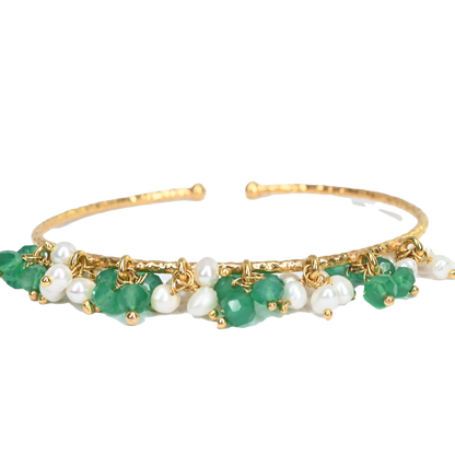 Euro Gold Cuff bangle A183