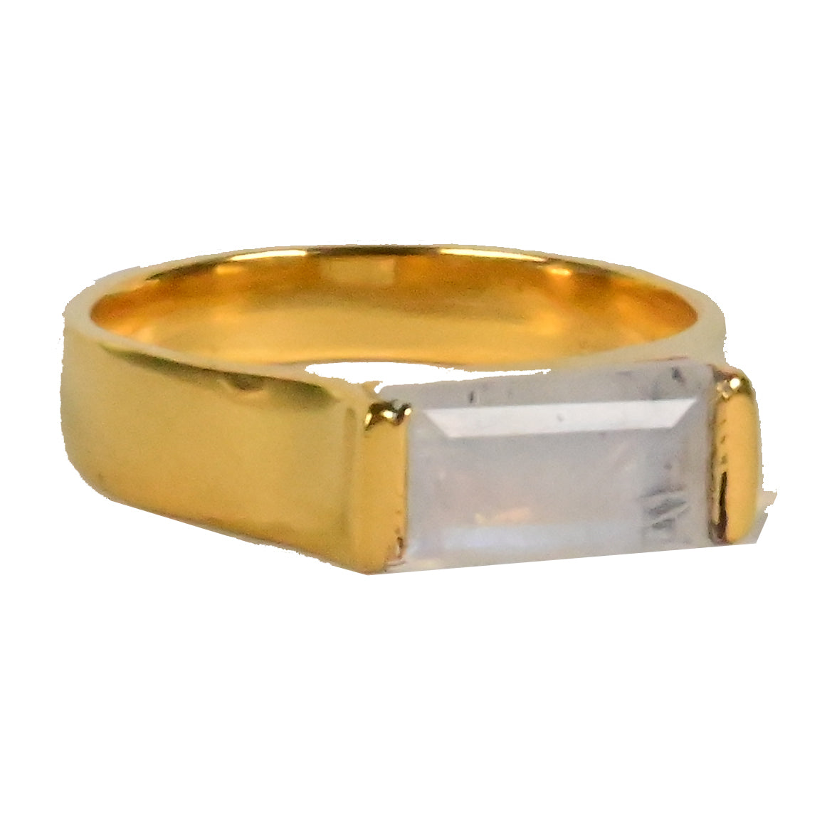 Euro Gold Gemstone Ring  A31