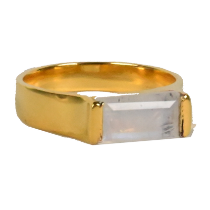 Euro Gold Gemstone Ring  A31