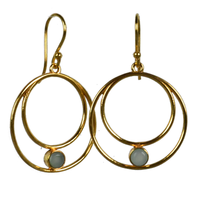 Euro Gold Earrings A27