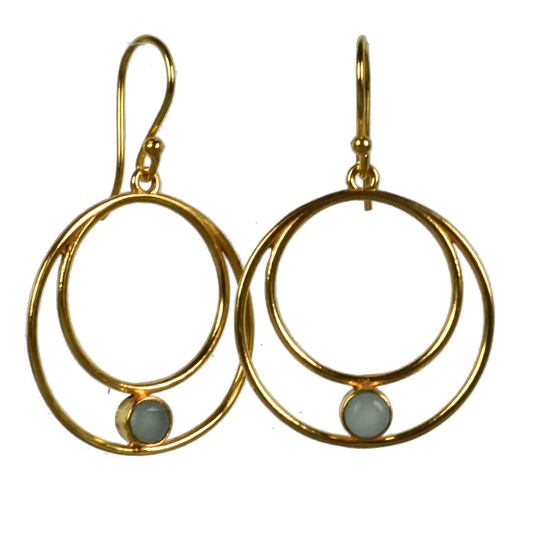 Euro Gold Earrings A27