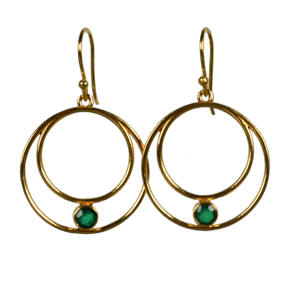 Euro Gold Earrings A27