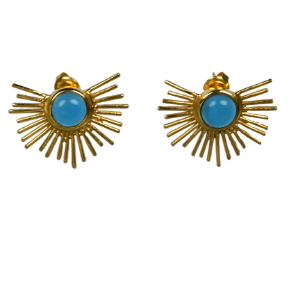 Euro Gold Earrings A28