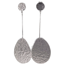 Silver Wash Earrings C114