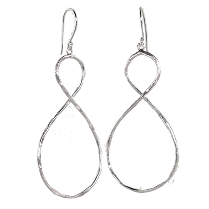 Silver Wash Earrings C143