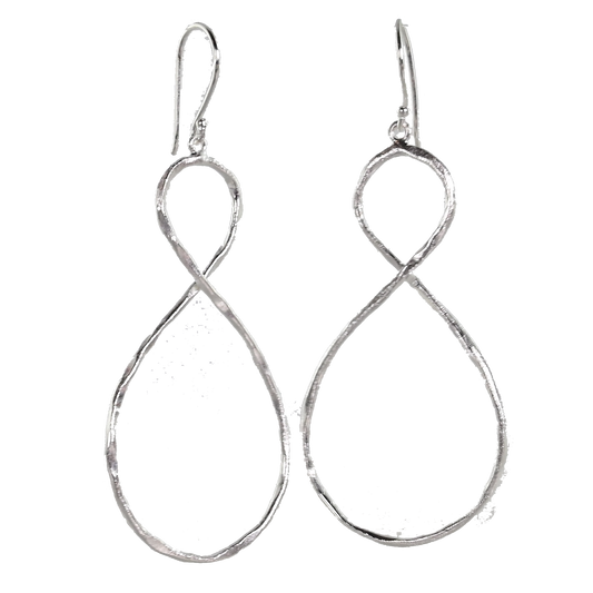 Silver Wash Earrings C143
