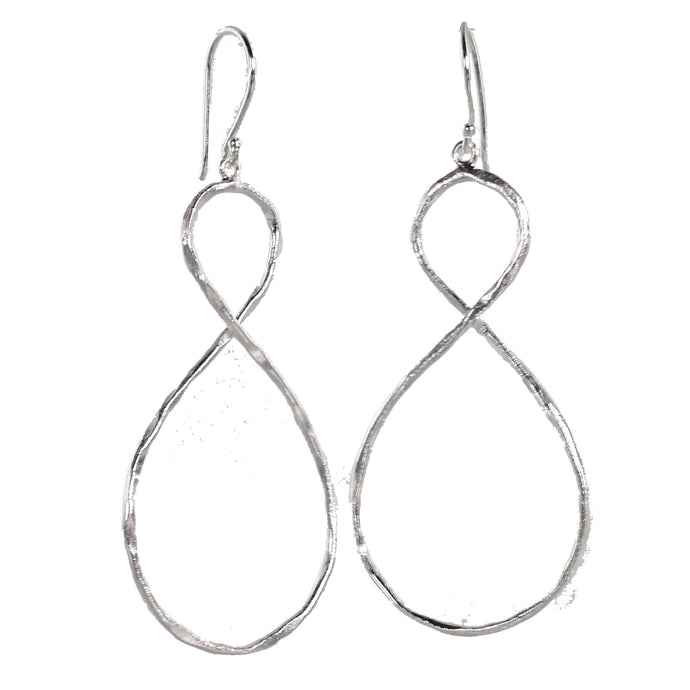 Silver Wash Earrings C143