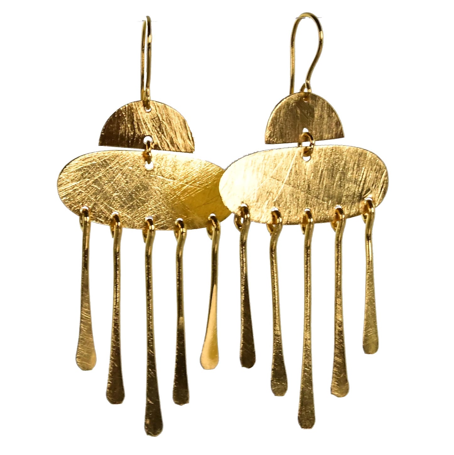 Euro Gold Earrings B73AB