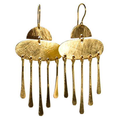 Euro Gold Earrings B73B