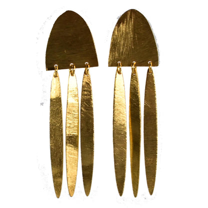 Euro Gold Earrings B172