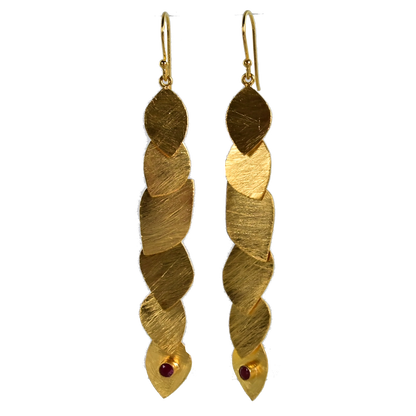 Euro Gold Earrings A91C