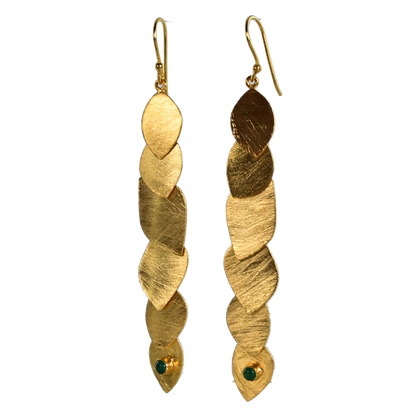 Euro Gold Earrings A91C