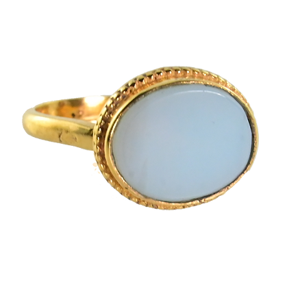 Euro Gold Gemstone Ring  AR1