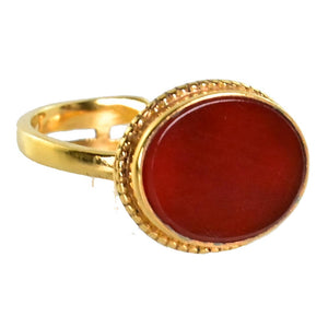 Euro Gold Gemstone Ring  AR1