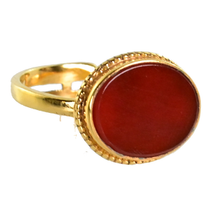 Euro Gold Gemstone Ring  AR1