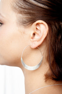 Silver Wash Earrings C25