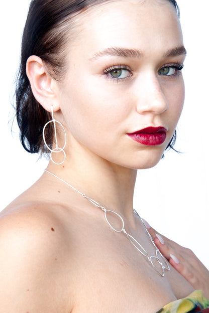 Silver Wash Necklace C135