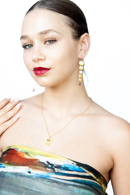 Euro Gold Earrings A91