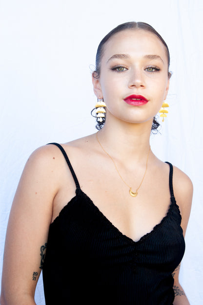 Euro Gold Earrings B176