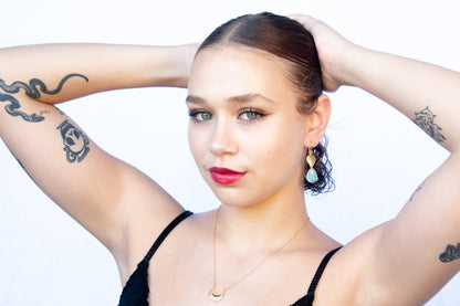 Euro Gold Earrings A197