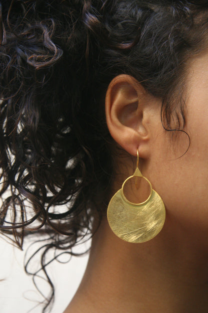 Euro Gold  Earrings B87