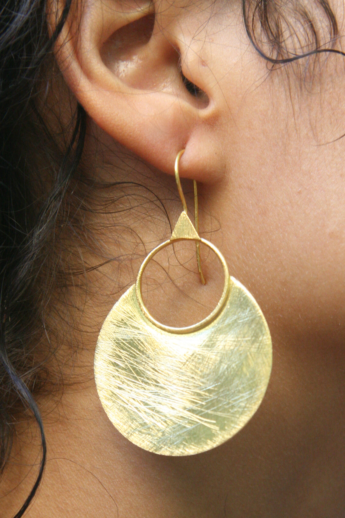 Euro Gold  Earrings B86