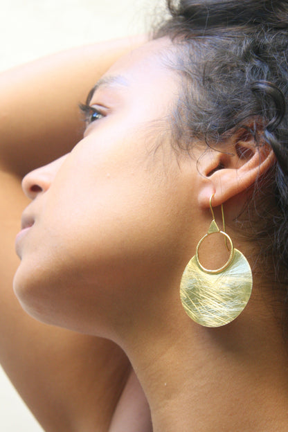 Euro Gold  Earrings B87