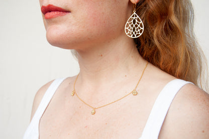 Euro Gold Earrings B150