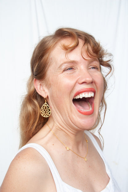 Euro Gold Earrings B150