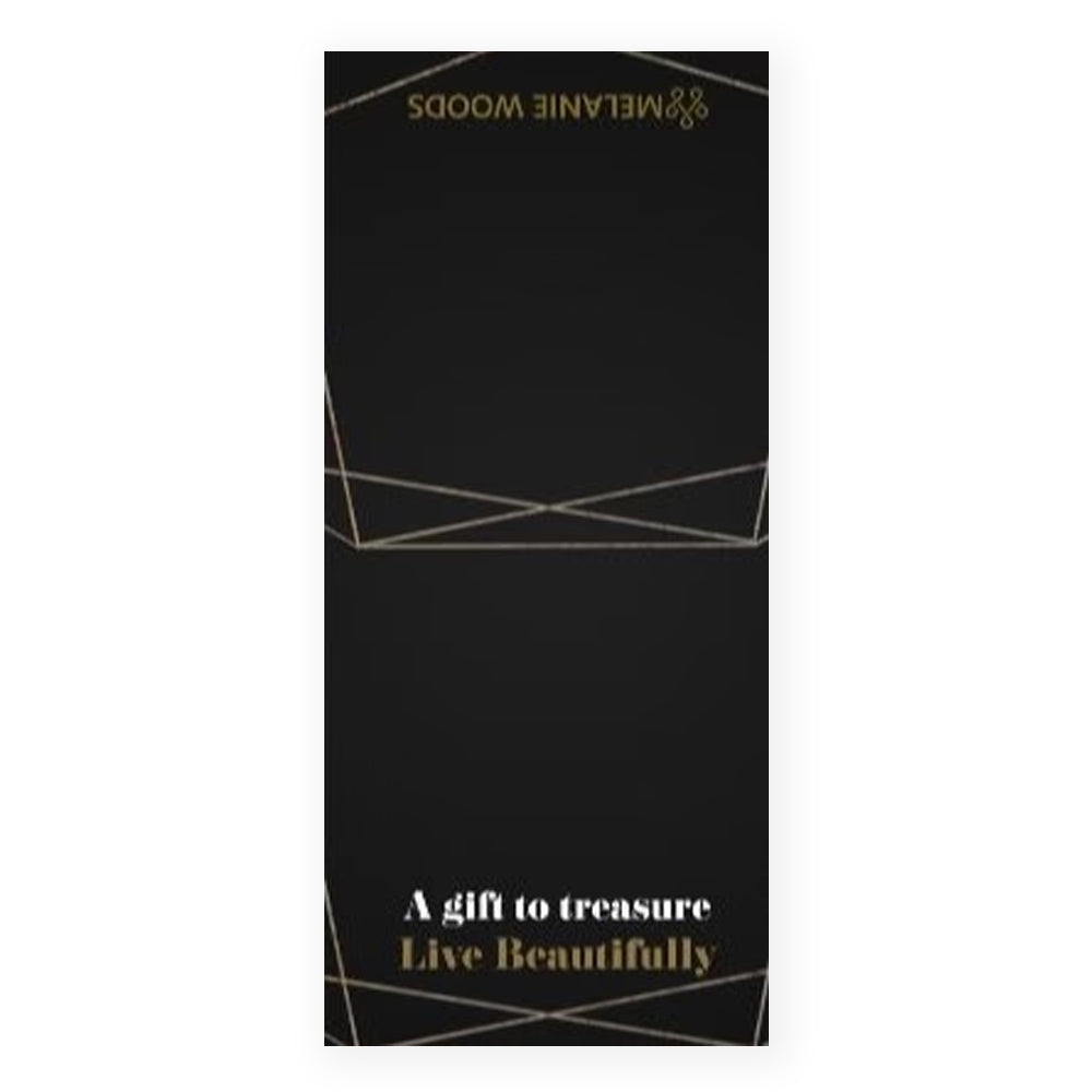 Large Dark promotional cards 21.3 cm x 10.2 cm