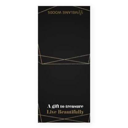 Large Dark promotional cards 21.3 cm x 10.2 cm