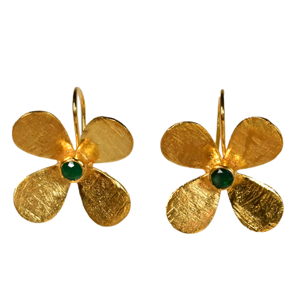 Euro Gold Earrings A179