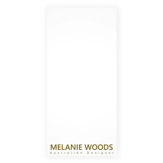 Large White promotional cards 21.3 cm x 10.2 cm