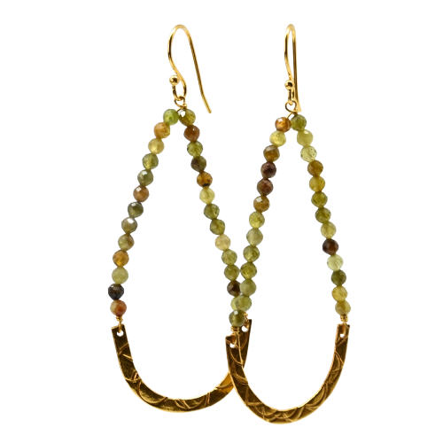 Euro Gold Earrings A239a