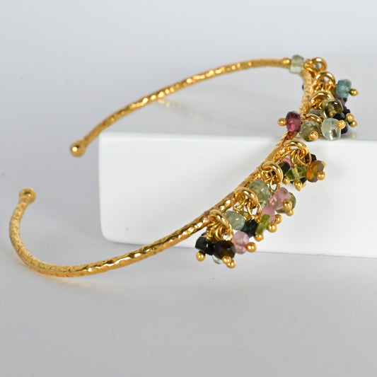 Euro Gold Cuff bangle A183