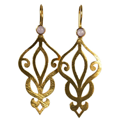 Euro Gold Earrings A62a